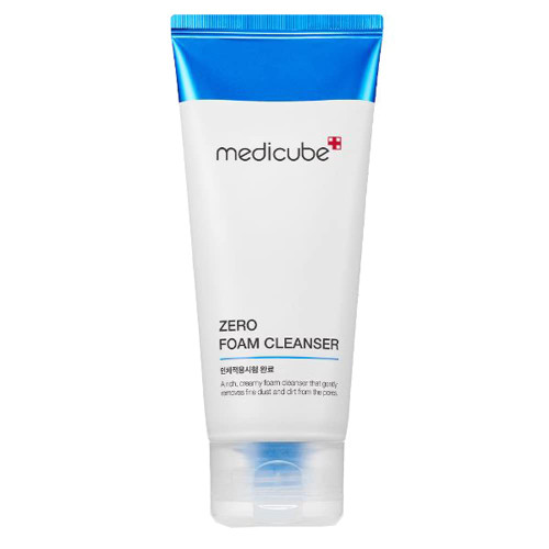 Medicube #MG Zero Foam Cleanser 120g -Naturally derived cleansing ingredients and natural salicylic acid provides deep cleansing without irritation skin