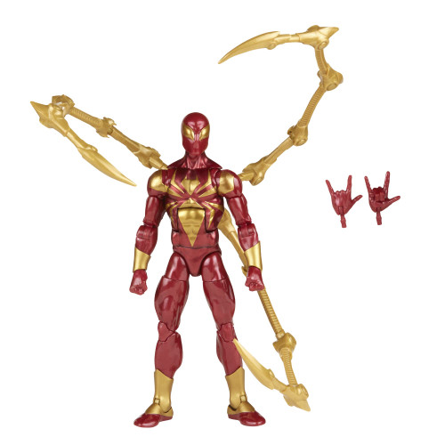 Spider-Man Marvel Legends Series 6-inch Iron Spider Action Figure Toy, Includes 2 Accessories Spider-Man Marvel Legends Series 6-inch Iron Spider Action Figure Toy, Includes 2 Accessories