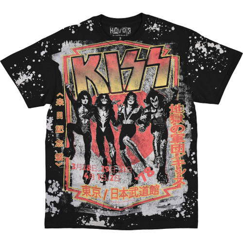 Liquid Blue Kiss Destroyer Havok, Black, XX-Large