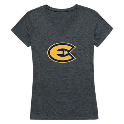UWEC University of Wisconsin-Eau Claire Blugolds Womens Cinder T-Shirt Heather Charcoal Medium
