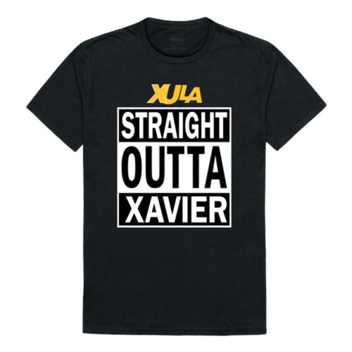 W Republic Straight Outta Xavier University of Louisiana T-Shirt Tee Black Small