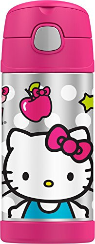 Thermos Funtainer 12 Ounce Bottle, Hello Kitty