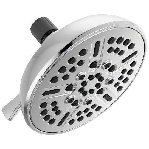 Delta Faucet 8-Spray Touch-Clean Chrome Shower Head, Delta Shower Heads, Showerhead, Shower Head Chrome, 1.75 GPM Water Flow, Chrome 75898C Delta Faucet 8-Spray Touch-Clean Chrome Shower Head, Delta Shower Heads, Showerhead, Shower Head Chrome, 1.75 GPM Water Flow, Chrome 75898C