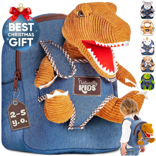 Dinosaur Toys for Boys, Girl Dinosaur Toy Dinosaurs Backpack, Toddler 3 Year Old Boy Gift, Dinosaur Toys for Kids 3-5, 2 Year Old Boy Birthday Gift Ideas