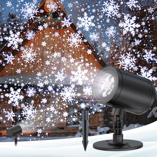 Christmas Projector Lights Outdoor, GYLEFY Snowflake Projector Dynamic Christmas Projector Lights Waterproof LED Snowfall Projector Lights for Indoor Outdoor Christmas Decoration, Holiday, Yard Decor Christmas Projector Lights Outdoor, GYLEFY Snowflake Projector Dynamic Christmas Projector Lights Waterproof LED Snowfall Projector Lights for Indoor Outdoor Christmas Decoration, Holiday, Yard Decor