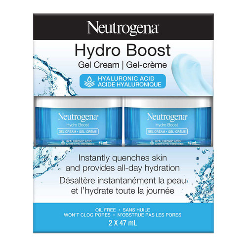 Neutrogena Hydro Boost Gel-cream, 2 x 47 mL