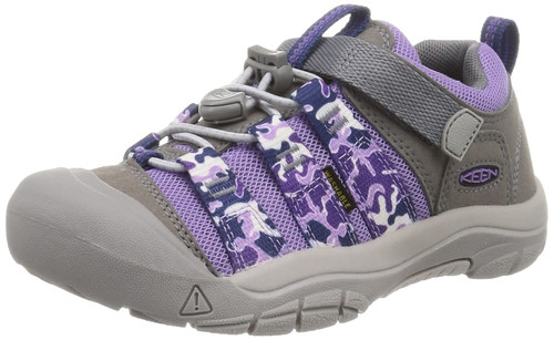 KEEN Newport H2SHO Casual Breathable Comfortable Sneakers, Chalk Violet/Drizzle, 5 US Unisex Big Kid