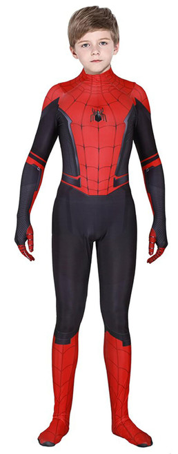 EOILFM Halloween Superhero Cosplay Boy Costume Bodysuit Jumpsuit Spandex 3D Style Zentai Suits For Kids 120