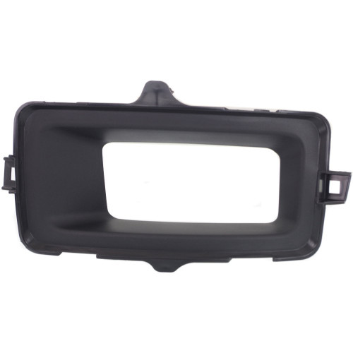 Evan-Fischer Fog Light Trim compatible with Silverado 1500 14-15 Molding Bezel Textured Right Side