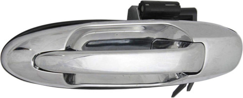 Evan Fischer Exterior Door Handle Compatible with 2004-2006 Toyota Tundra, Fits 2001-2007 Toyota Sequoia Rear, Driver Side