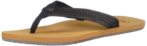 Billabong Women's Kai Flip Flop, Black, 9 Regular US