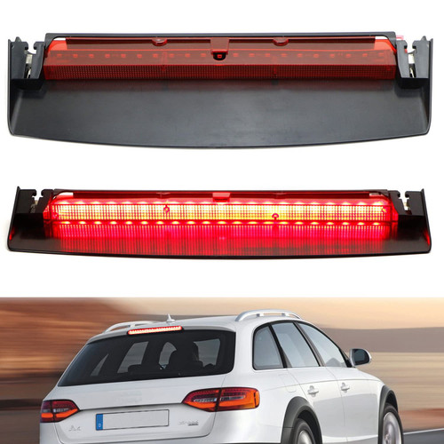 Pzeelbe Third Brake Light Compatible with Audi A4 2009-2015, High Mount Brake Light for Audi A4 Quattro 2009-2015, 3rd Brake Light for Audi S4 2010-2015 Replace# 8K5945097 923-230 034341