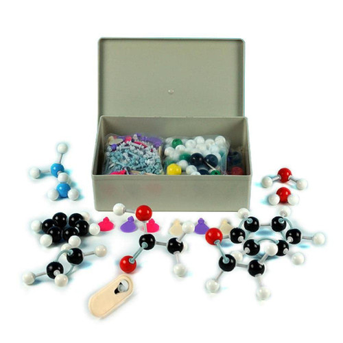 307 Pcs Chemistry Molecular Model Kit Molecular Model Set for Inorganic & Organic Chemistry with Atoms Bonds and 1 Tool Molecular Model