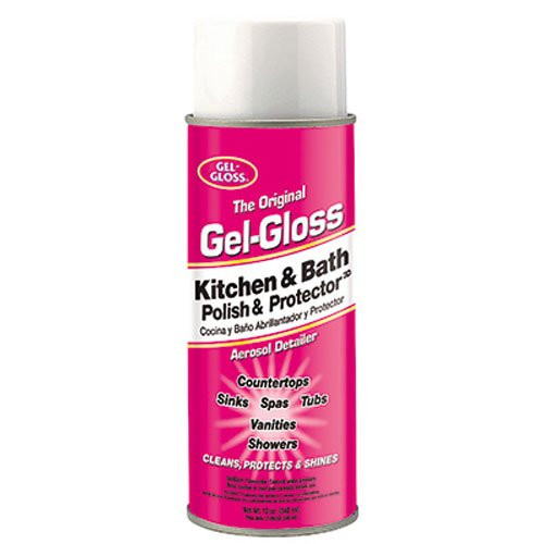 Original Gel Gloss Kitchen and Bath Polish and Protector, 12oz. Aerosol Can