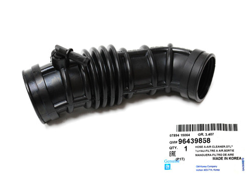 OEM NEW 04-08 GM CHEVROLET AVEO 1.6L AIR CLEANER INTAKE HOSE W/SENSOR 96439858