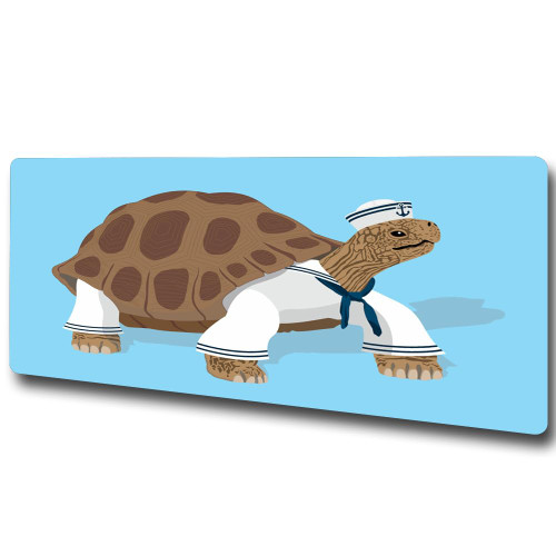 llsxi Large Personalized Gaming Mouse Pad with Non-Slip Base,Sea Turtle Office Desk Pad Desktop Keyboard Pad Computer Mouse Mat XXL?11.81"x35.43"x0.12"?