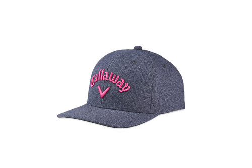 Callaway Golf 2023 Performance Pro Hat (Black Heather/Pink)