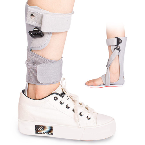 Shuyan Jiao Medical Afo Foot Drop Brace Splint Ankle Foot Orthosis AFO for Walking with Shoes or Sleeping for Men Women Stroke Hemiplegia Foot Drop Postural Correction Brace ?Small-Right