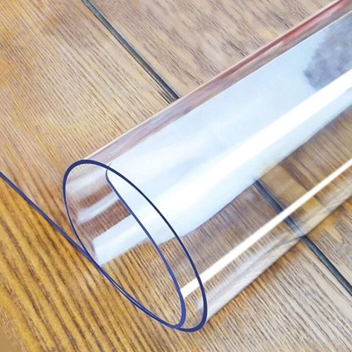 LovePads 2mm Thick 20 x 36 Inch Clear Desk Pad, Desk Mat, Plastic Desk Protector, Clear Table Cover Protector, Clear Table Protector for Office, Computer, Writing Desk