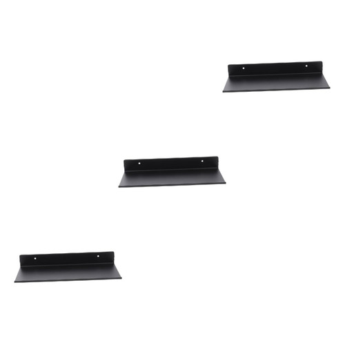 DECHOUS 3pcs bathroom shelf black shelf wall mounted shelf shelves wall mounted bathroom shampoo holder wall mounted shower organizer Shower Wall Basket Toilet Storage Rack Home Rack Basin