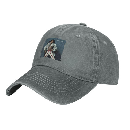 Wiz Rapper Khalifa Singer O.N.I.F.C. Cap Unisex Casual Washed Cowboy Cotton Hat Adjustable Outdoor Sports Baseball Cap Gray