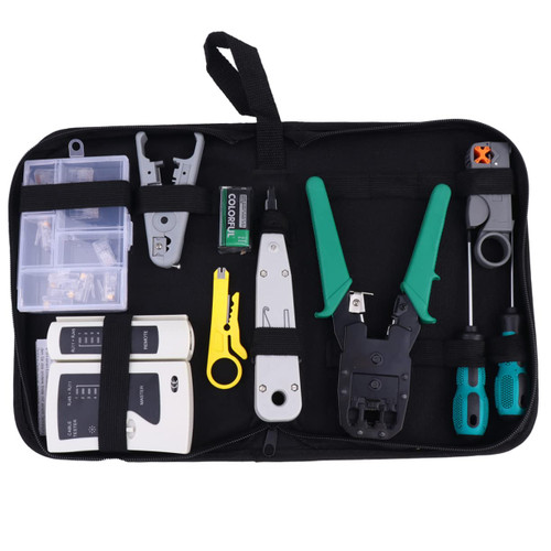 Hemobllo 1 Set wire stripper tool crimping tool cable crimp tool web wire tool cable ethernet network LAN Repair Tools Web Tool crimping pliers tester Toolkit supplies computer