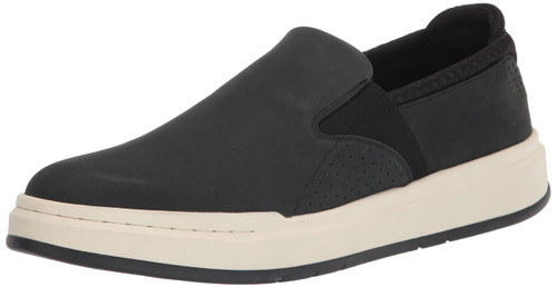 Stacy Adams Men's Colson Slip On Sneaker, Black, 11