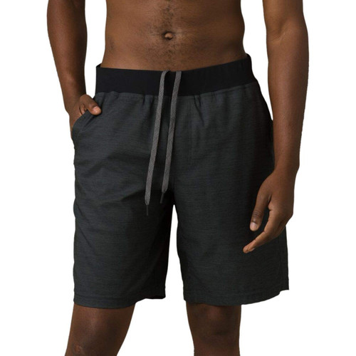 prAna Men's Standard Peak to Creek Short, Black Olive, Large