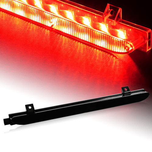 Q1-TECH, Red LED Trunk 3rd Third Brake Stop Light Rear Lamp Compatible with 2006 - 2013 Mini Cooper Hatchback R56 , 2011 - 2019 Mini Cooper Countryman R60 , Hatchback LED Third 3rd Brake Light Smoke