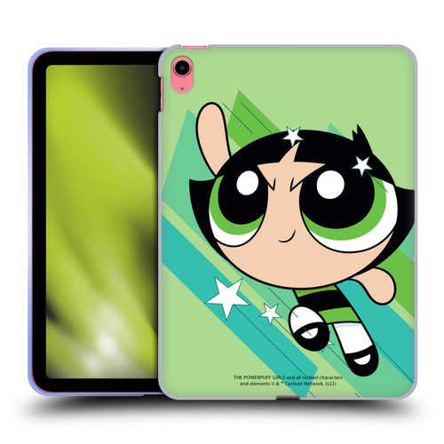 Head Case Designs Officially Licensed The Powerpuff Girls Buttercup Graphics Soft Gel Case Compatible with Apple iPad 10.9 (2022)