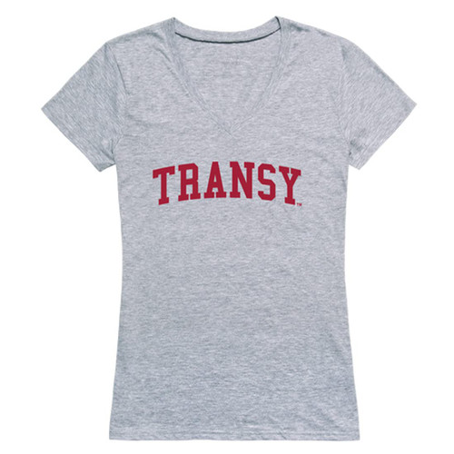 Transylvania University Pioneers Womens Game Day T-Shirt Tee - Heather Grey, X-Large