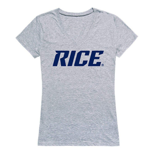 Rice University Game Day Women's Tee T-Shirt Heather Grey XXL