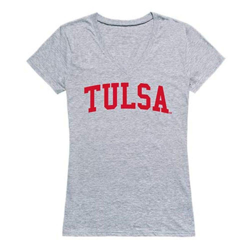 University of Tulsa Game Day Women's Tee T-Shirt Heather Grey XXL