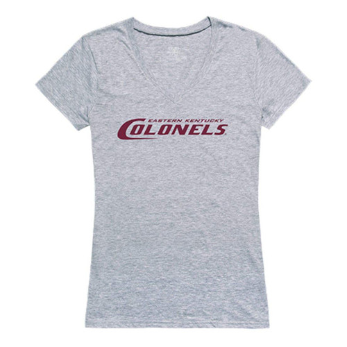 EKU Eastern Kentucky University Womens Seal Tee T-Shirt Heather Grey XL