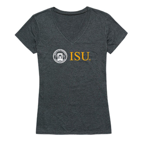 W Republic ISU Idaho State University Bengals Womens Institutional Tee T-Shirt Heather Charcoal XL
