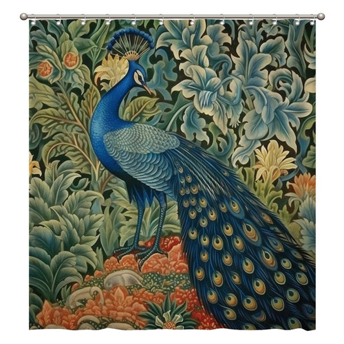 Bathroom Shower Curtains with Hooks 72x92 Inch,Aqua and Green Chinoiserie Shower Curtain Waterproof Fabric Bath Shower Curtain for Bathroom Bathtubs Decoration Bathroom Shower Curtains with Hooks 72x92 Inch,Aqua and Green Chinoiserie Shower Curtain Waterproof Fabric Bath Shower Curtain for Bathroom Bathtubs Decoration