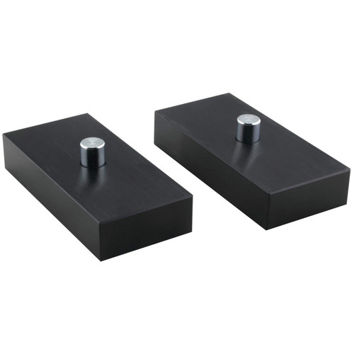 DCVAMOUS Black 1" Rear Leveling Lift Kit Compatible with Ford F250 F350 - Level Lift Blocks (Raise Vehicle 1 Inch) for 1999-2023 F250 F350 Superduty 2WD 4WD | 2000-2005 Excursion 2WD 4WD