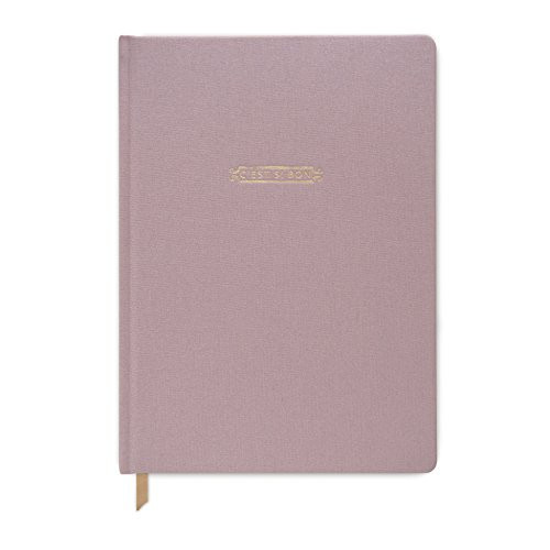 DesignWorks Ink Pearlized Metallic Cloth Journal, Dusty Lilac C'est Si Bon