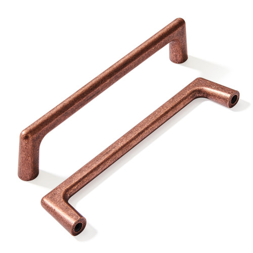 khtumeware 10 Pack 5"(128mm) Vintage Drawer Pulls Antique Copper Cabinet Pulls Kitchen Hardware Cabinet Handles Drawer Handles Knobs.