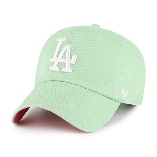 '47 Los Angeles Dodgers Ballpark Clean Up Dad Hat Baseball Cap - Hemlock