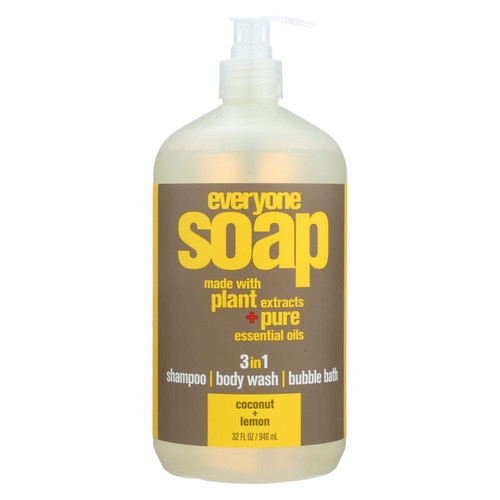 EO Botanical Liquid Hand Soap Refill, Lemon & Eucalyptus, 32 Oz (Pack Of 2) EO Botanical Liquid Hand Soap Refill, Lemon & Eucalyptus, 32 Oz (Pack Of 2)
