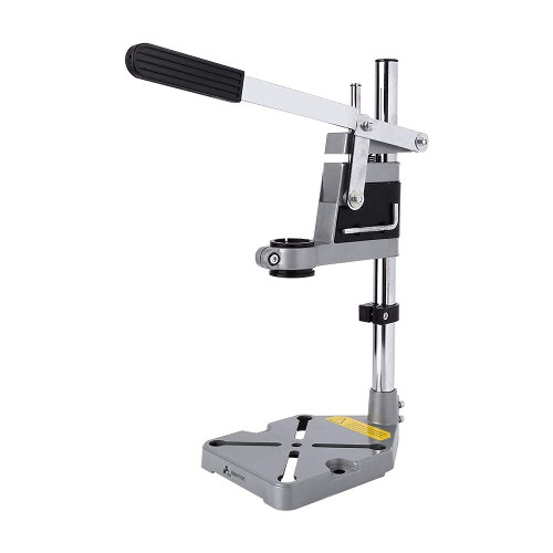 Yosoo Aluminum Multifunction Rotary Tool Bench Drill Press Support Stand Work Station Workbench Repair Tools Clamp For Drilling Collet