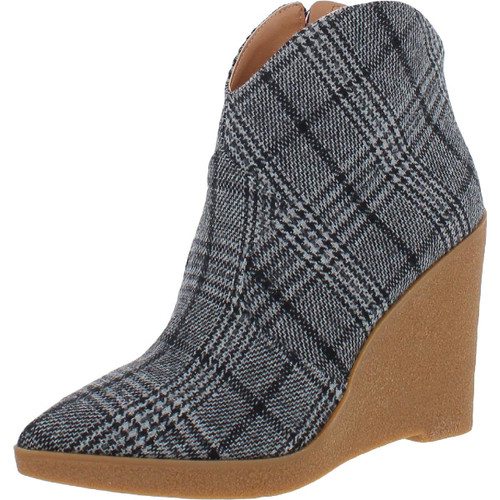 Jessica Simpson Women's Crais Bootie Ankle Boot, Black/White, 6