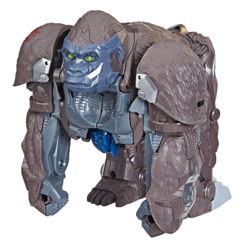 Transformers Toy Rise of The Beasts Movie, Smash Changer Optimus Primal Converting Action Figure for Ages 6 and Up, 9-Inch Transformers Toy Rise of The Beasts Movie, Smash Changer Optimus Primal Converting Action Figure for Ages 6 and Up, 9-Inch