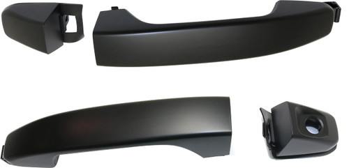 Evan Fischer Exterior Door Handle Set of 2 Compatible with 2015-2022 Chevrolet Tahoe, Fits 2015-2022 Chevrolet Suburban, Fits 2015-2022 Chevrolet Colorado Front, Driver and Passenger Side