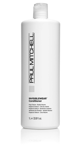 Paul Mitchell Invisiblewear Conditioner, Preps Texture + Builds Volume, For Fine Hair, 33.8 fl. oz. Paul Mitchell Invisiblewear Conditioner, Preps Texture + Builds Volume, For Fine Hair, 33.8 fl. oz.