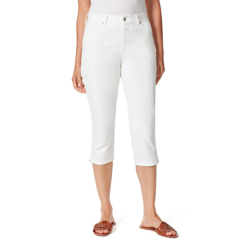 Gloria Vanderbilt Women's Amanda Capri Jean, Vintage White, 6 Regular