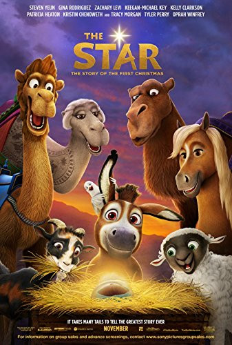 THE STAR (2017) Original Authentic Movie Promo Poster 11x17 - Keegan-Michael Key - Oprah Winfrey