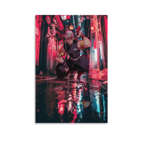 JTIYOPOE Anime Pillar Sound Poster Decorative Painting Canvas Wall Poster Wall Art Paintings Canvas Wall Decor Home Decor Living Room Decor Aesthetic 20x30inch(50x75cm) Unframe-style