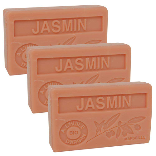 Maison du Savon - Set of 3 Arganoil Soaps 100g - JASMINE